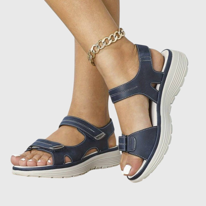 Calline - Sandalias con Correa Ajustable