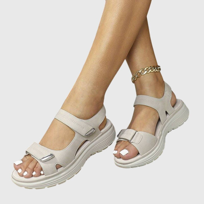 Calline - Sandalias con Correa Ajustable