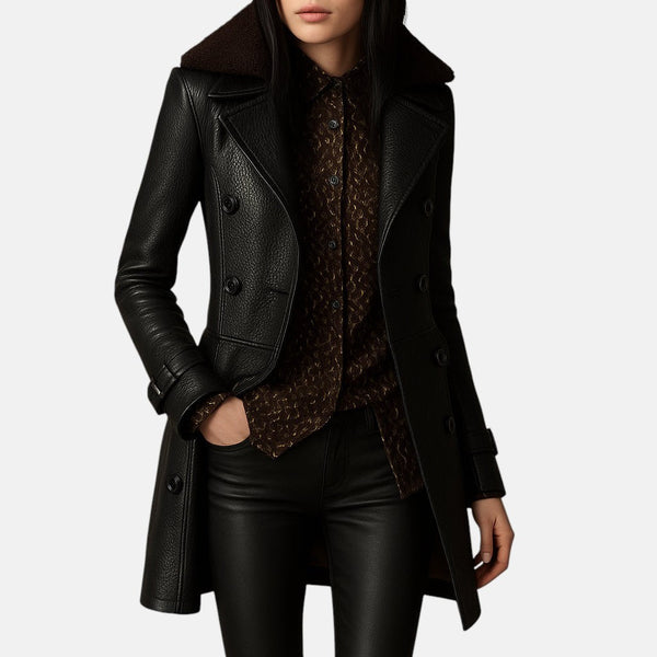 Carmen - Chaqueta elegante de cuero