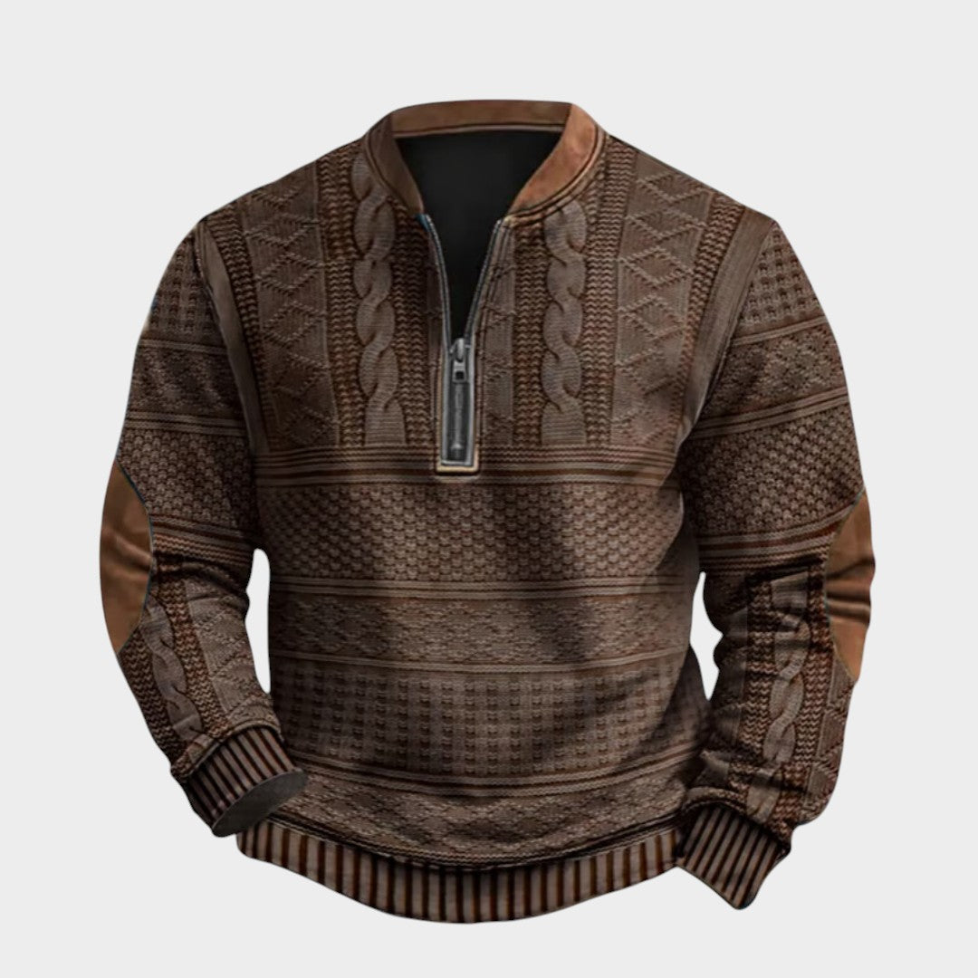 Charles™ | Sudadera con media cremallera