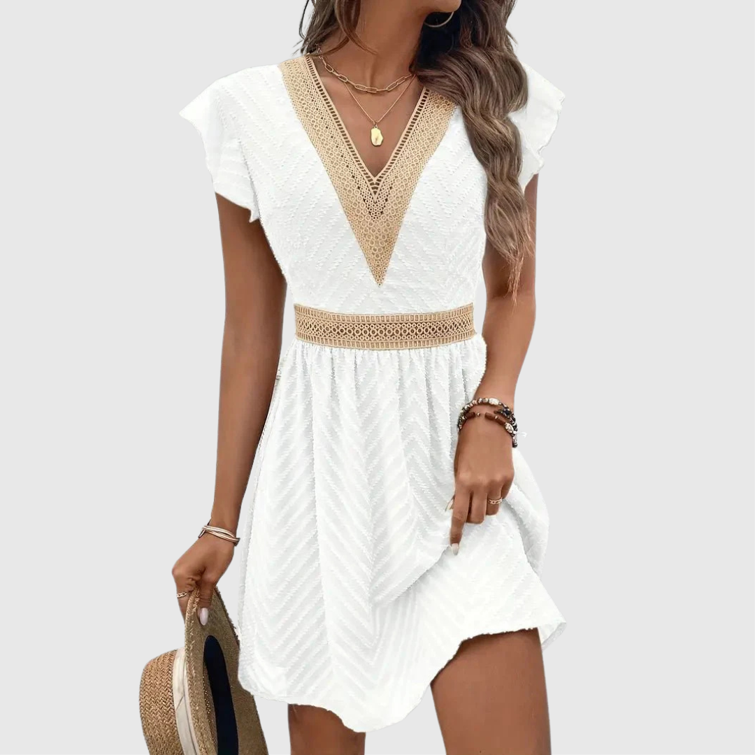 Sophia | Vestido Elegante y Cómodo con Escote Corazón