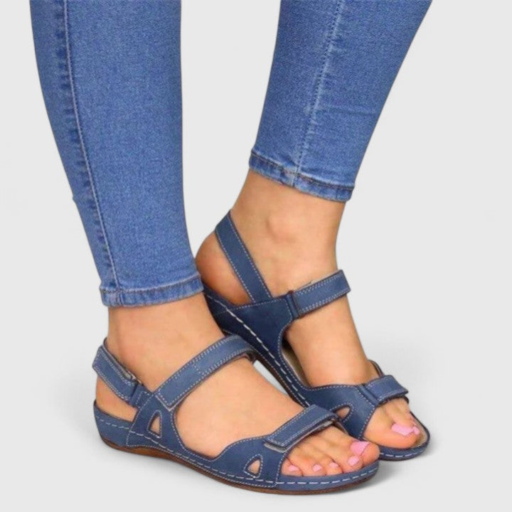 Avrie - Sandalias de Confort Planas