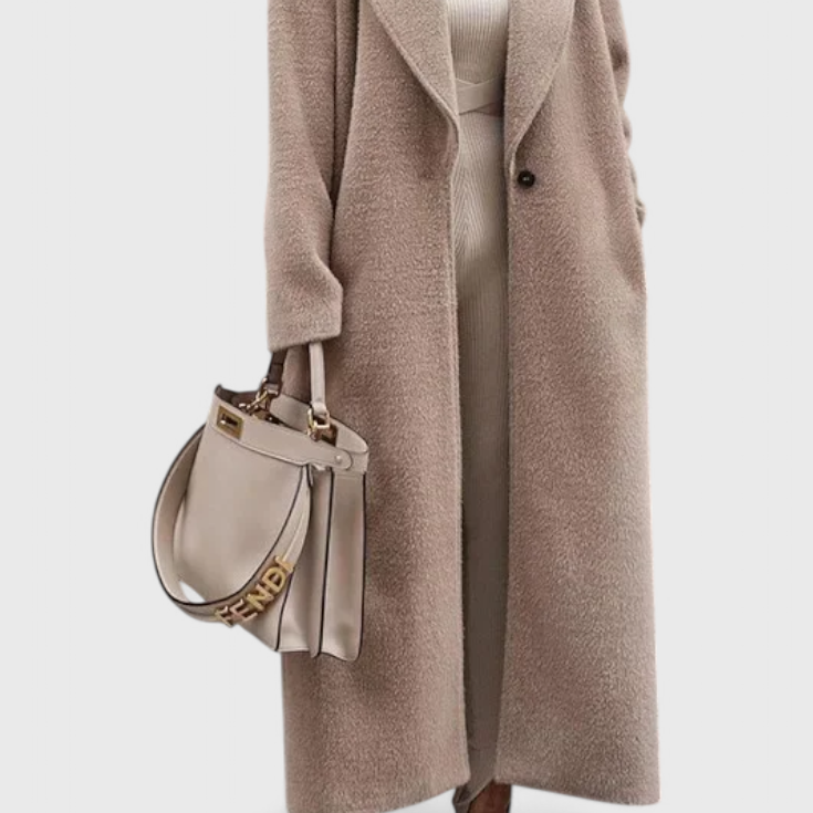 Chloe | Abrigo Estructurado Elegante de Largo Completo