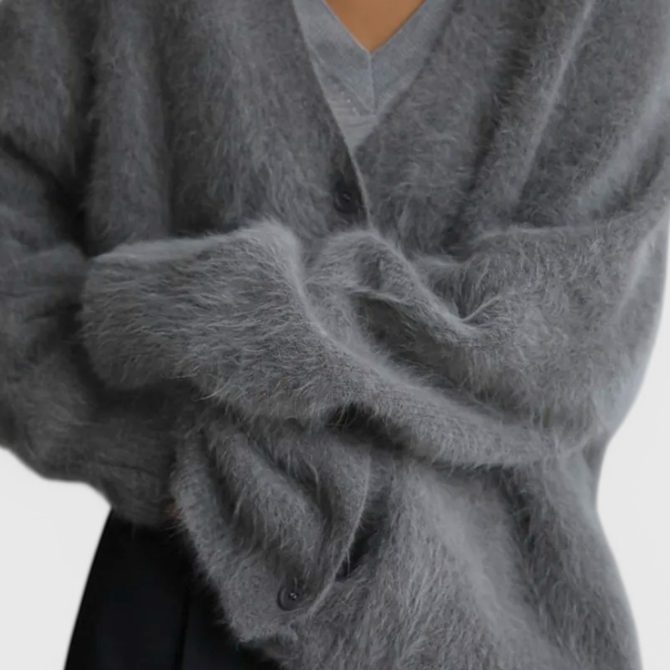 Daniela | Cardigan de Mezcla de Cachemira Suave