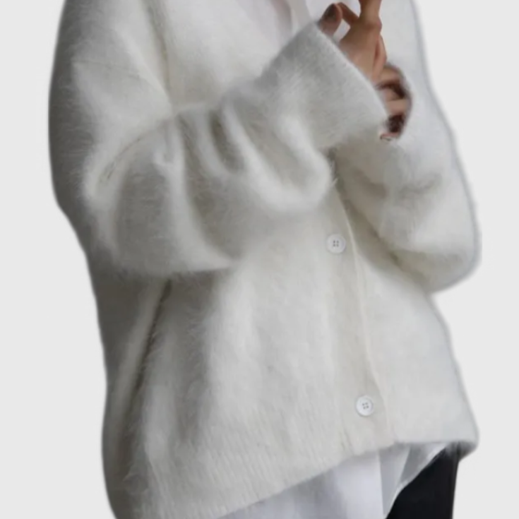 Daniela | Cardigan de Mezcla de Cachemira Suave