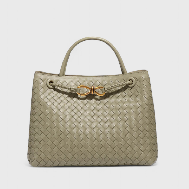 Bolsa Diaria Tejida Índigo