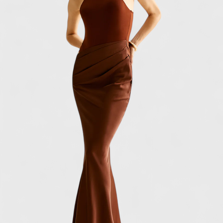 Mafalda Vestido Maxi con Estilo Tank Top y Silueta Esbelta