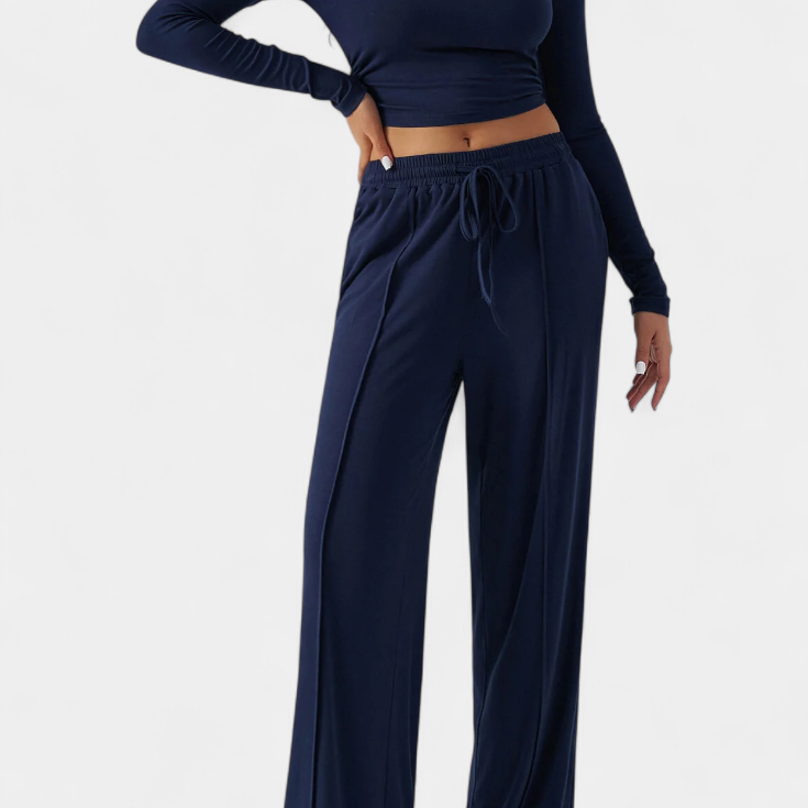 Celaena Conjunto de 2 Piezas con Escote Redondo