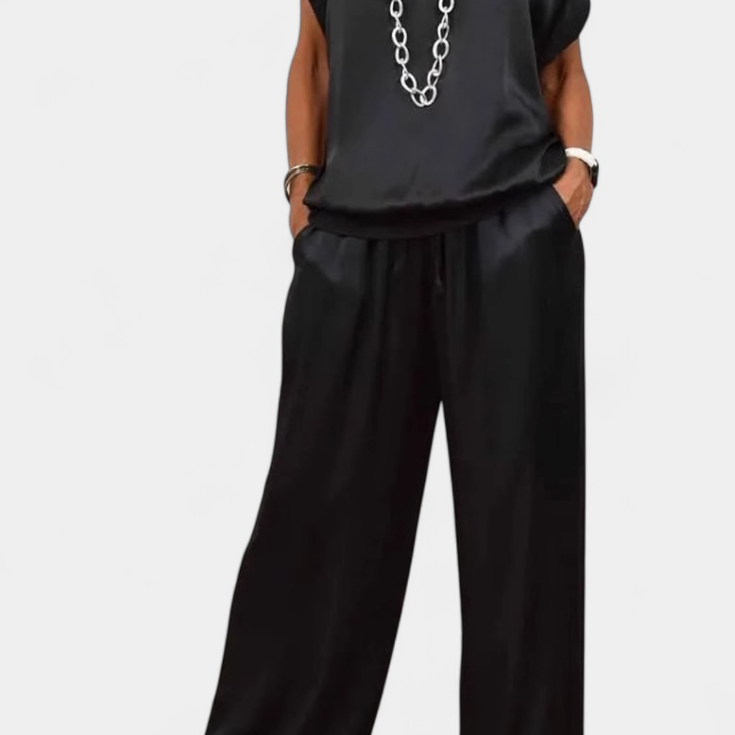 Blasa Conjunto de Primavera de Dos Piezas con Estilo Sofisticado