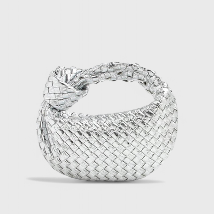 Sage Bolso Satchel Mini Woven