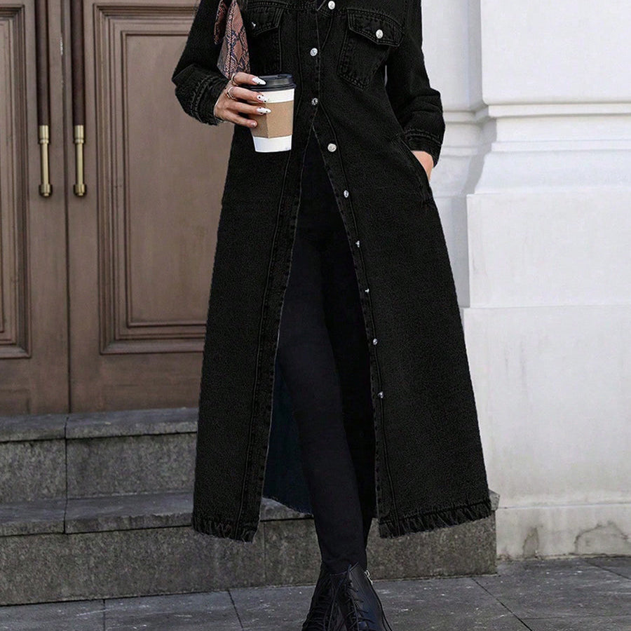 Maya | Chaqueta vaquera larga con estilo